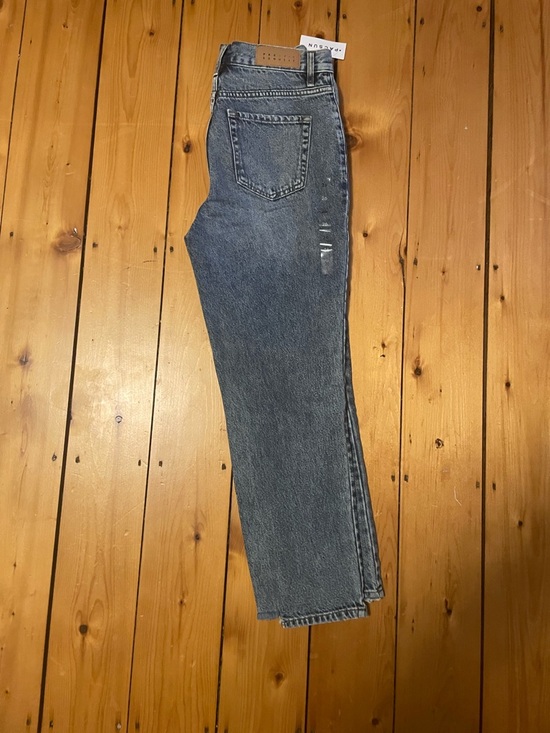 PacSun High-Waist Ripped Straight Leg Jeans - Picture 6 of 7